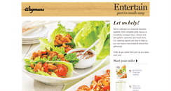 Desktop Screenshot of catering.wegmans.com